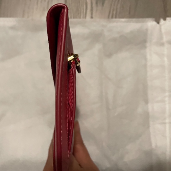 ✨SOLD✨New Prada Leather Envelope Long Wallet / Clutch - Picture 3 of 8